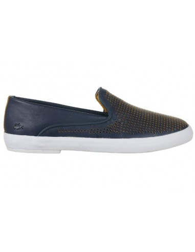 Lacoste Î”ÎµÏÎ¼Î¬Ï„Î¹Î½Î± Î“Ï…Î½Î±Î¹ÎºÎµÎ¯Î± Slip-On Navy ÎœÏ€Î»Îµ 31CAW01272M3